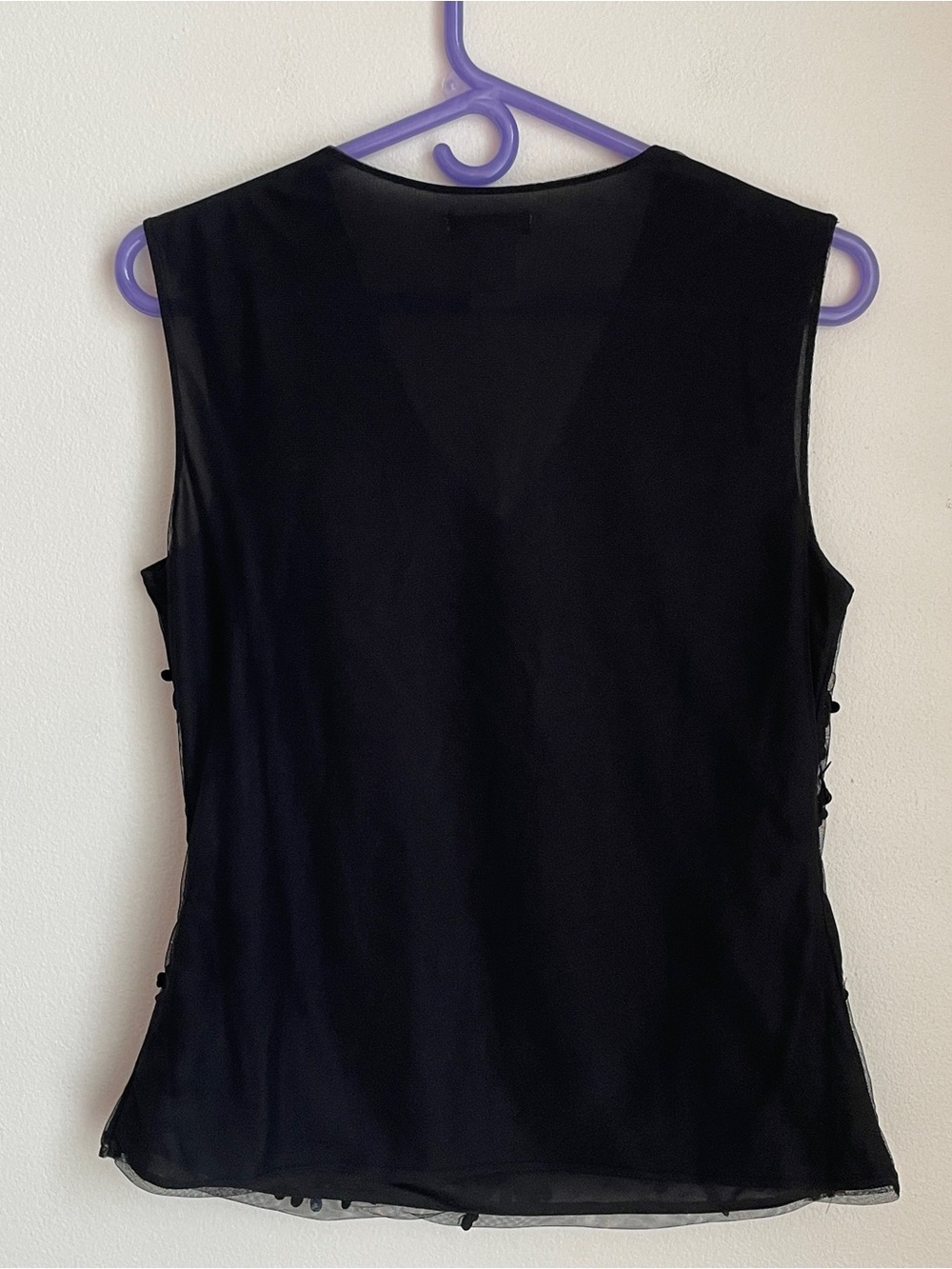 Vintage Y2K Black Sequin Tank Top Large
Going Out Holiday Cocktail Whimsigoth - Picture 11 of 11